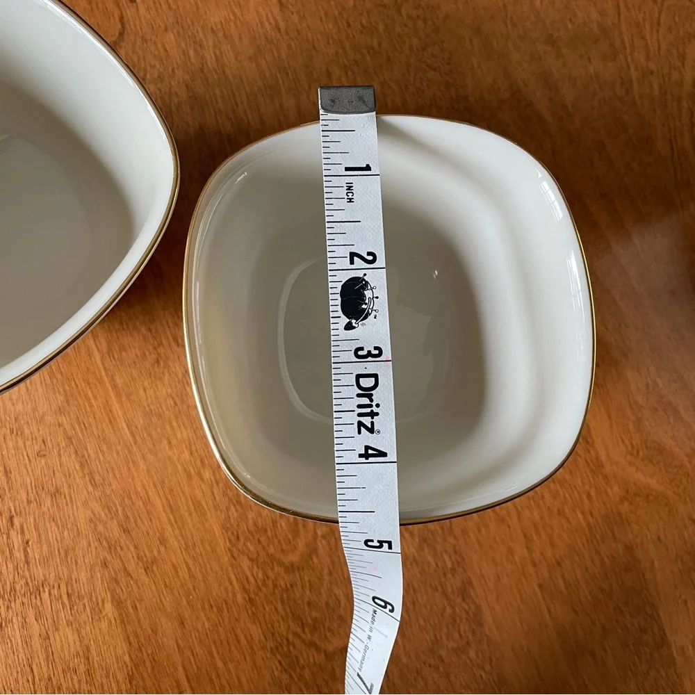 Lenox China Holiday Treat Bowls - set of 2